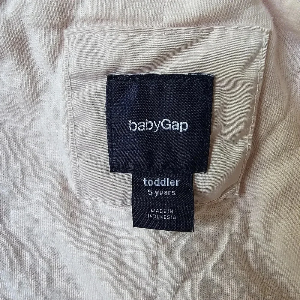 Gap light pink hooded jacket girls size 5T